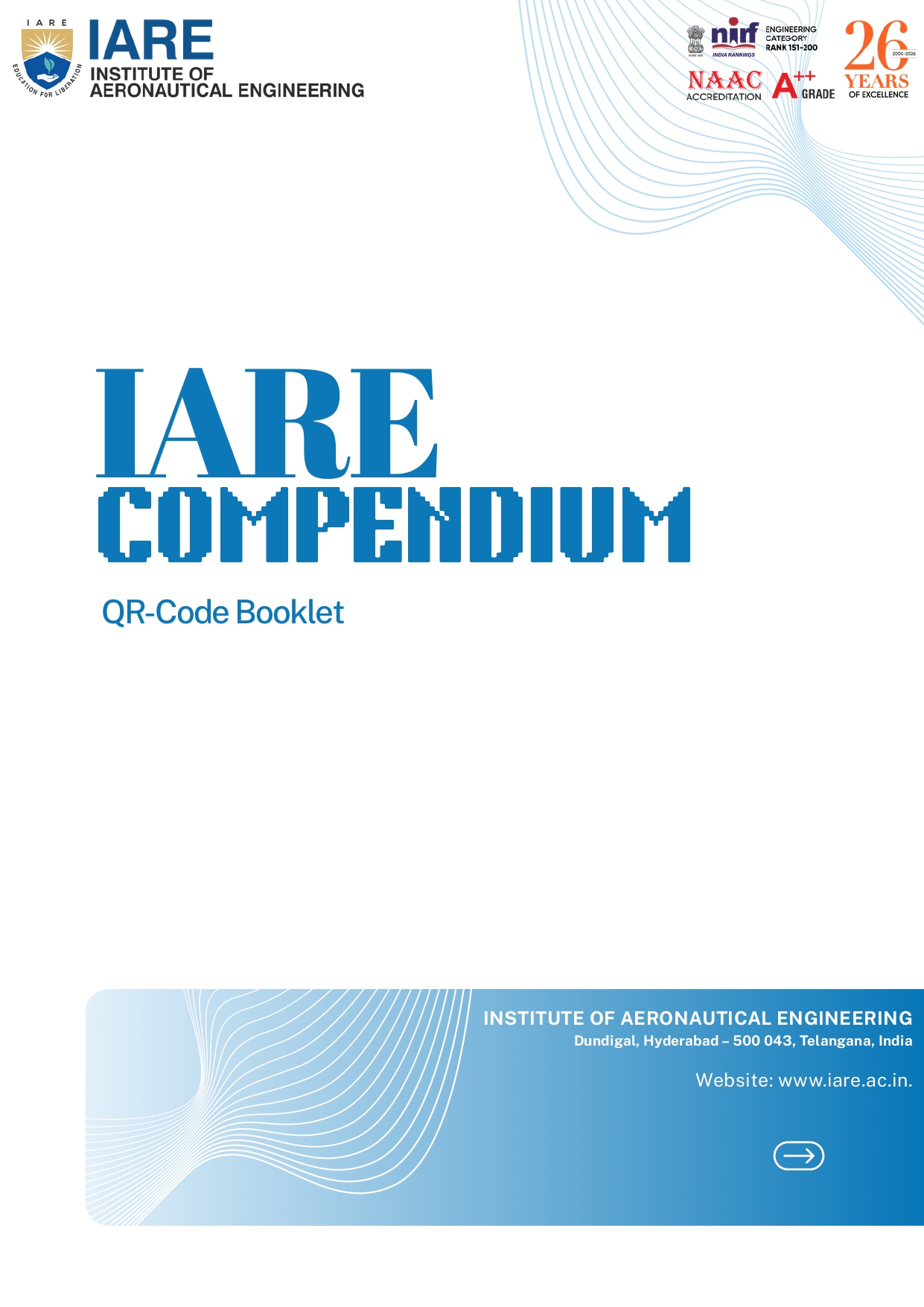 IARE QR CODE COMPENDIUM